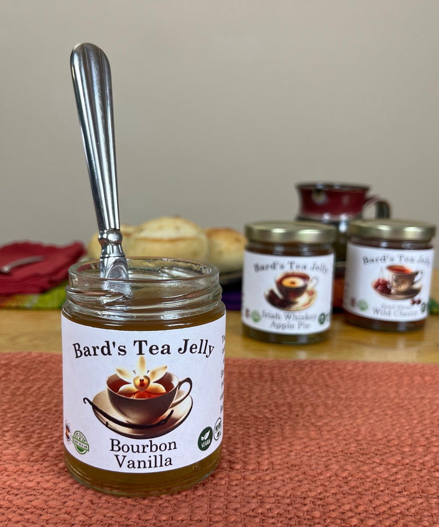 Bourbon Vanilla Tea Jelly